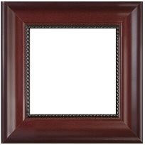 Beaded Mahogany Frame