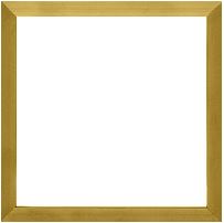 Gold Flat Metal Frame